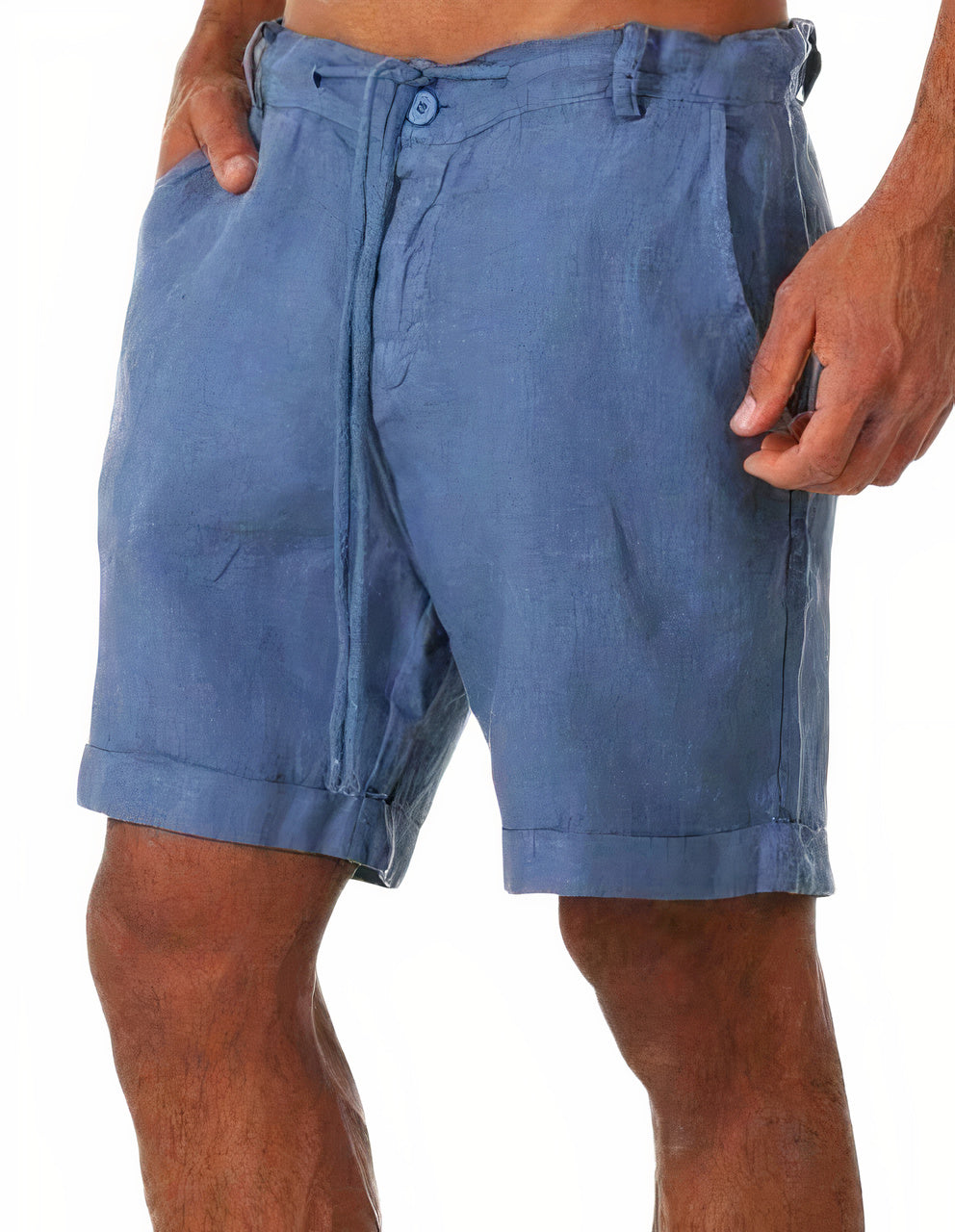 Pantalones Cortos de Verano de Lino