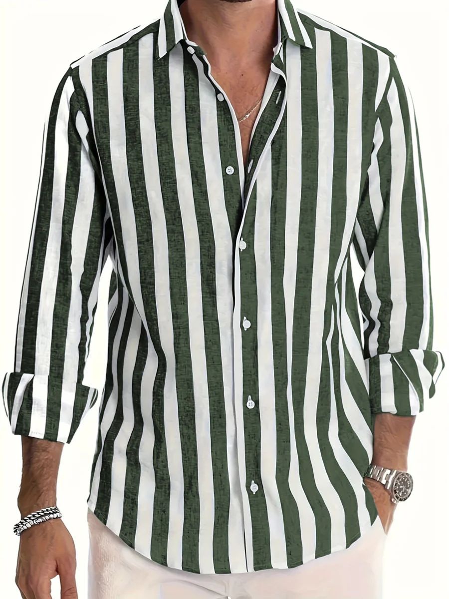 Camisa Verano Rayas Frescas